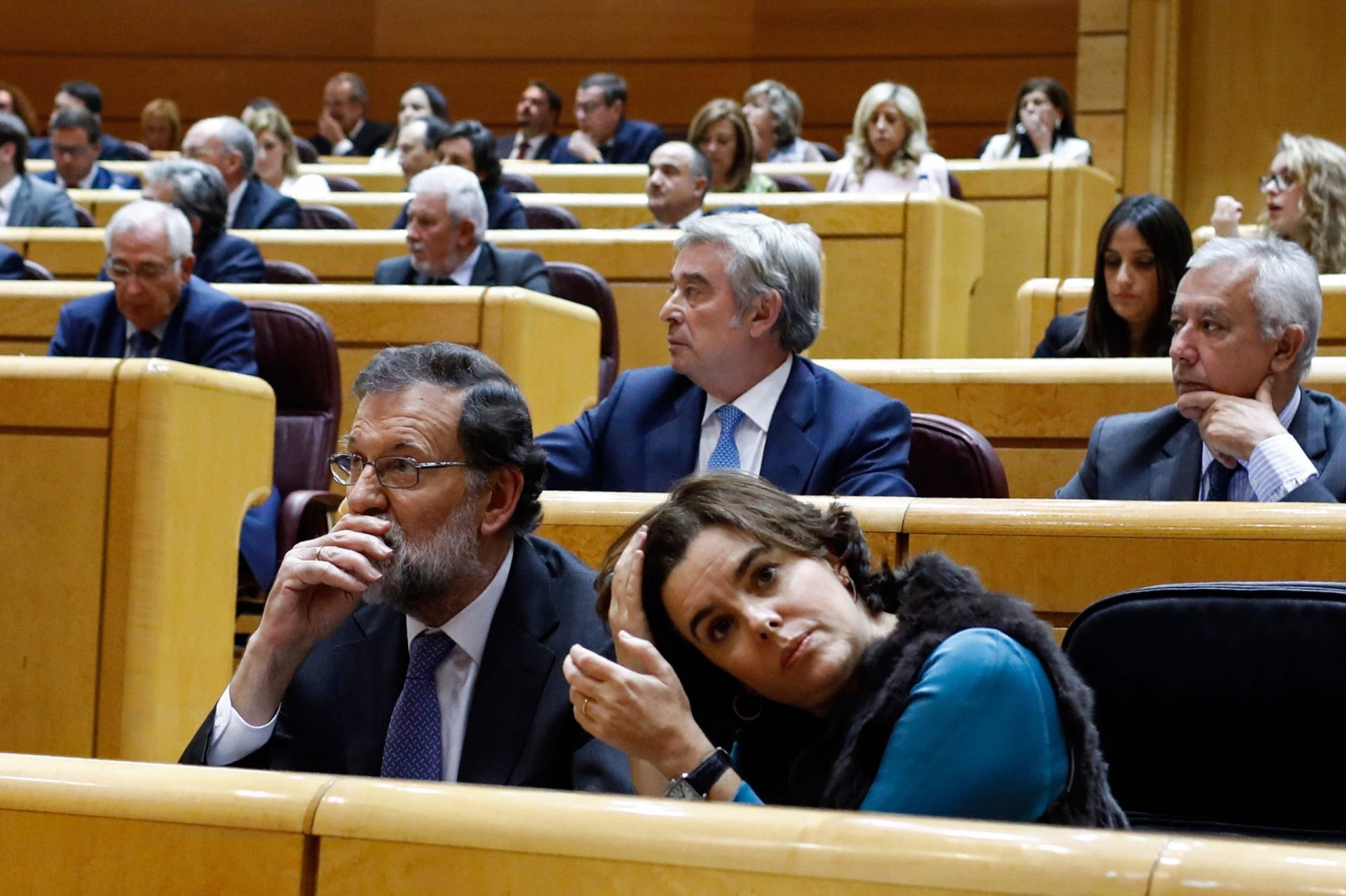 Vice de Rajoy assume presidência da Catalunha