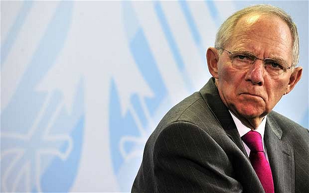 Schäuble alerta para possível nova crise financeira
