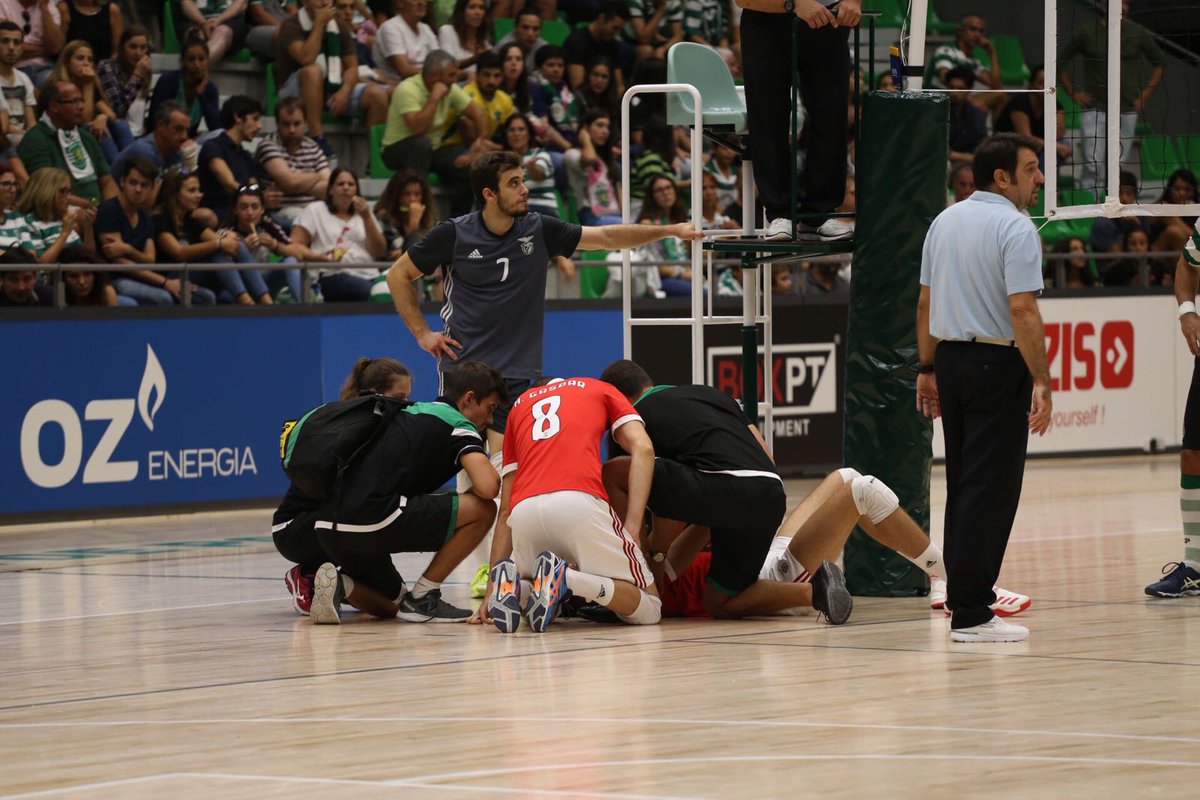 Voleibol. Benfica agradece auxílio do médico do Sporting
