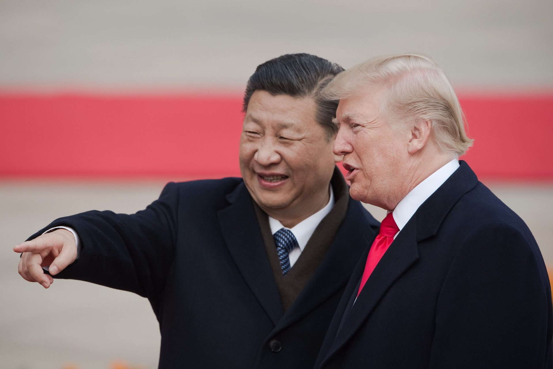 Na China de todas as culpas, Trump sorriu