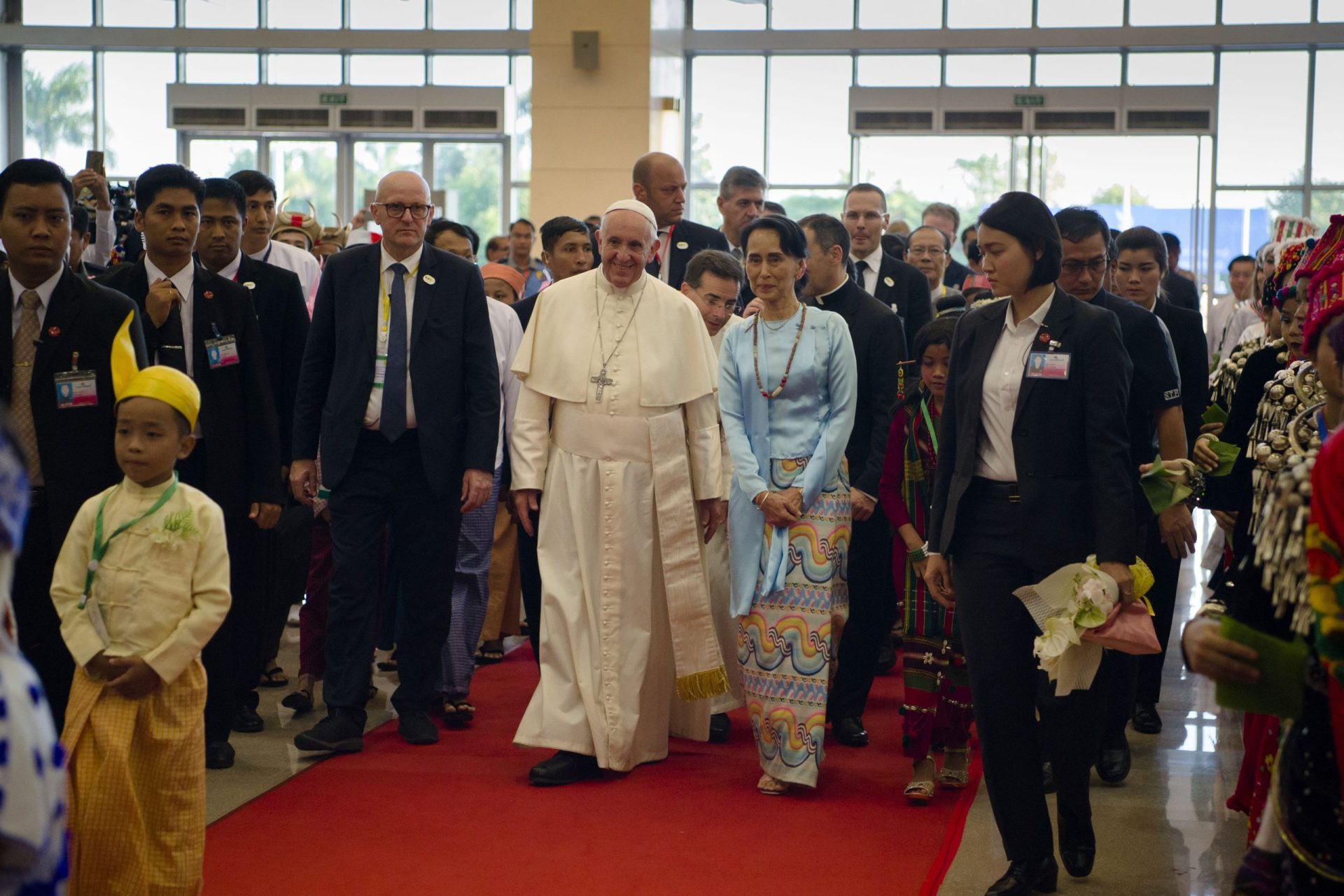 Myanmar. Papa pediu fim dos conflitos étnicos sem mencionar os rohingya