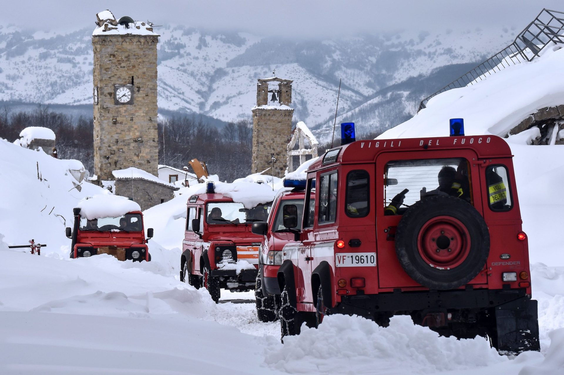Itália. Homem perdeu mulher e dois filhos na avalanche