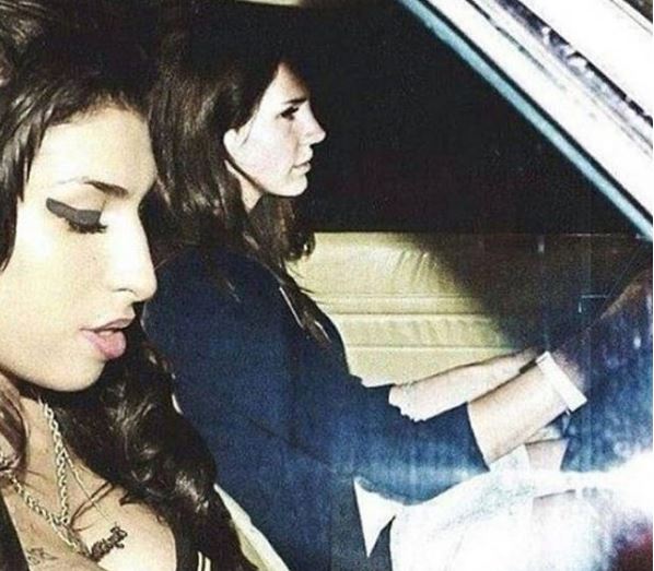 Amy Winehouse e Lana del Rey nunca se conheceram mas aparecem juntas numa foto