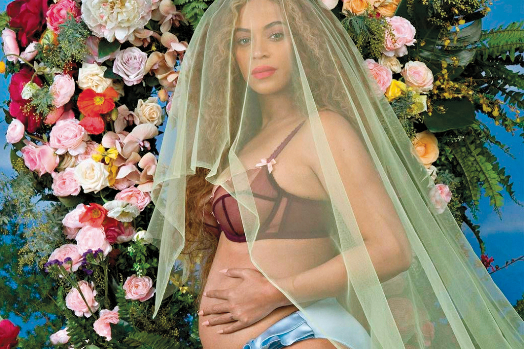 Fotos de Beyoncé grávida causam polémica nas redes sociais