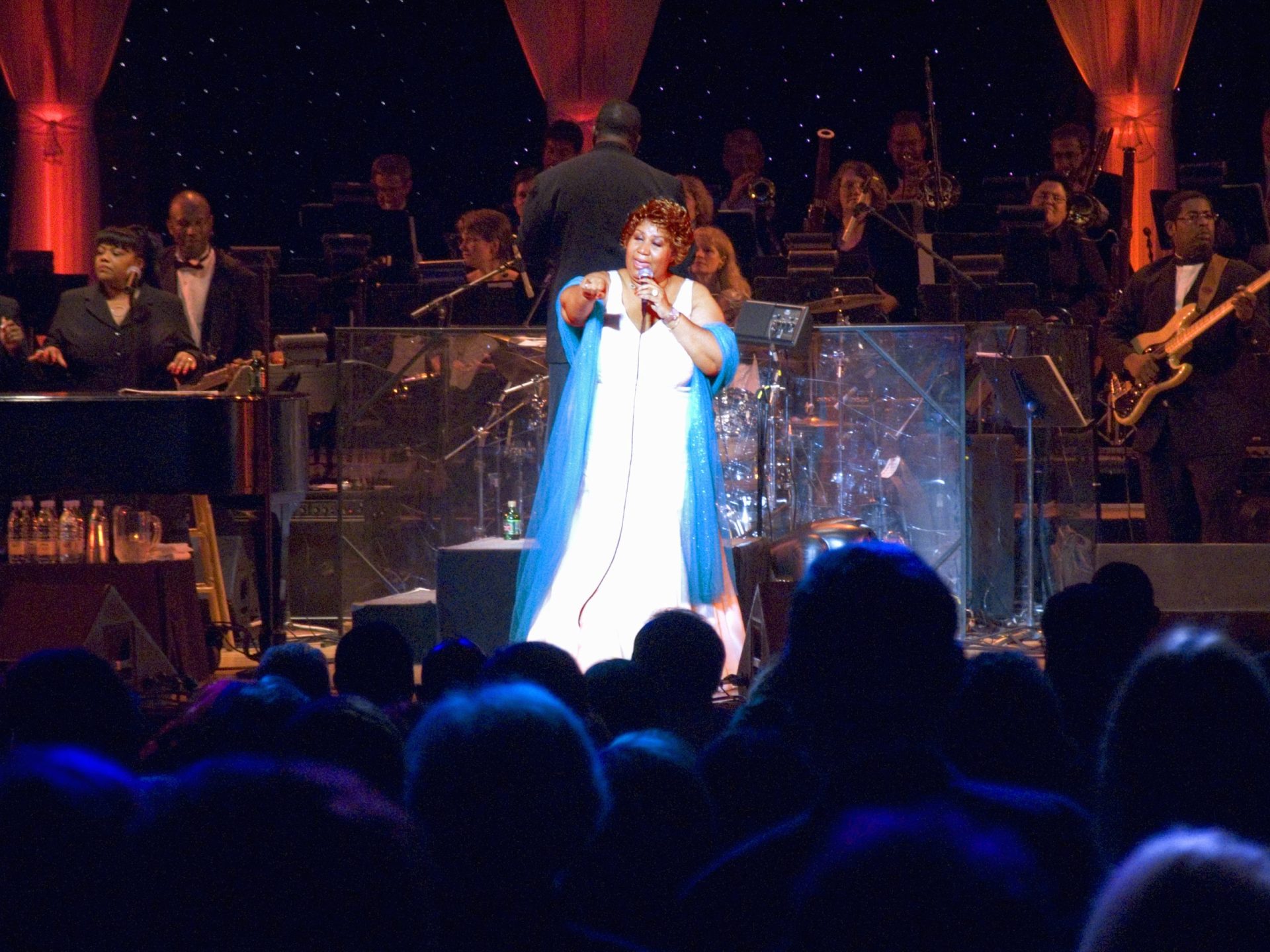 Aretha Franklin diz adeus à música
