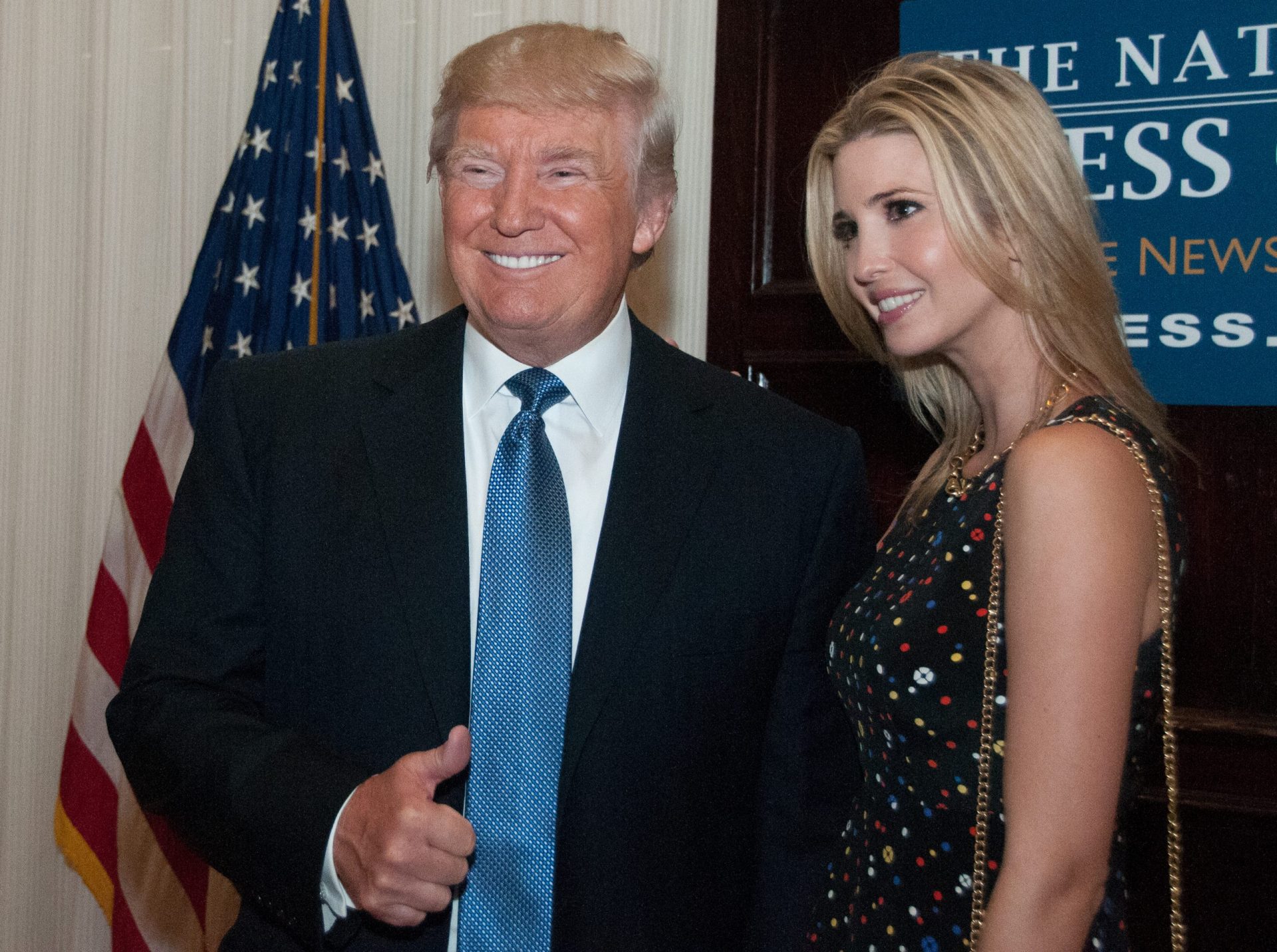 Filha de Trump vai ter gabinete na Casa Branca