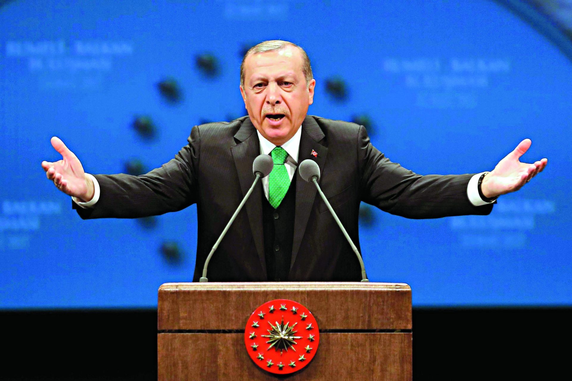 Erdogan. Comissão Europeia chama embaixador turco