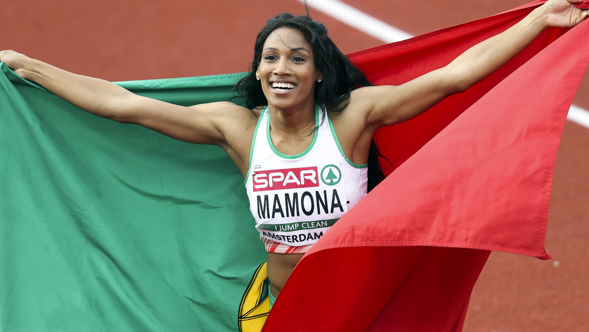 Patrícia Mamona salta 14,32 metros e conquista a prata nos Europeus de atletismo