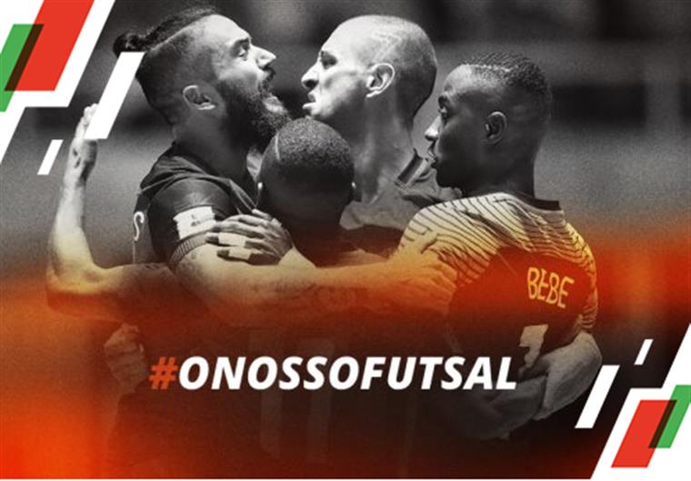 Futsal. Portugal soma três vitórias e garante Euro 2018