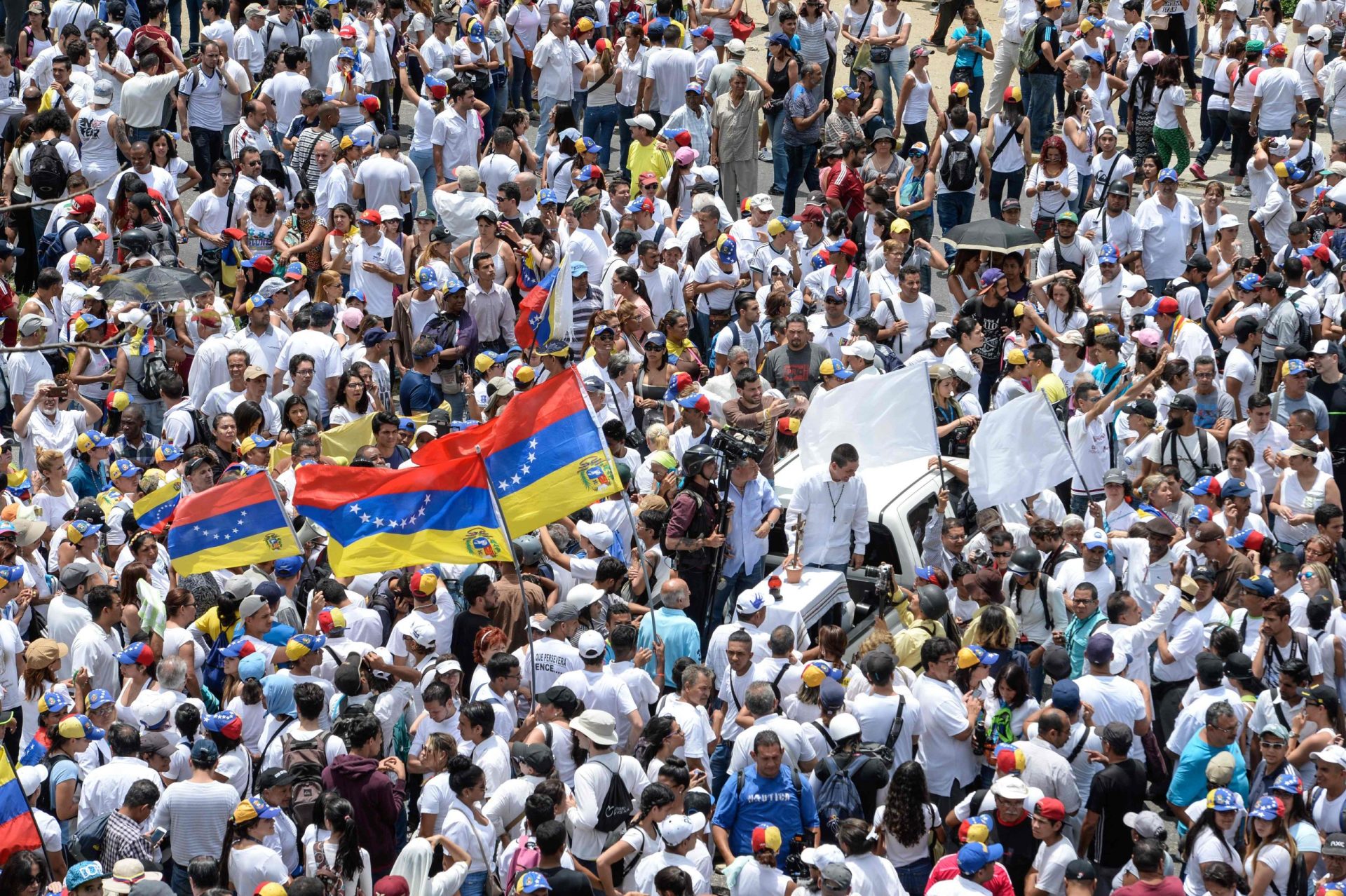 Venezuela. Oposição marchou em silêncio e prometeu continuar na rua