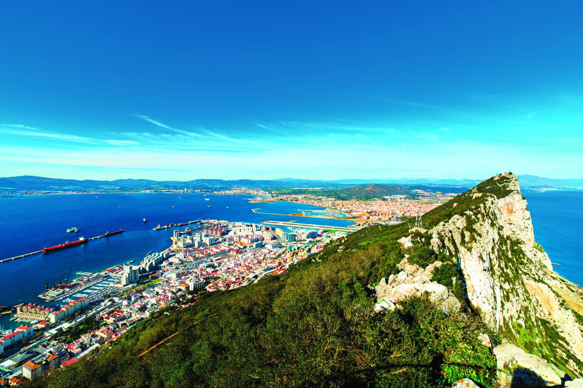 Gibraltar. Península dos tronos
