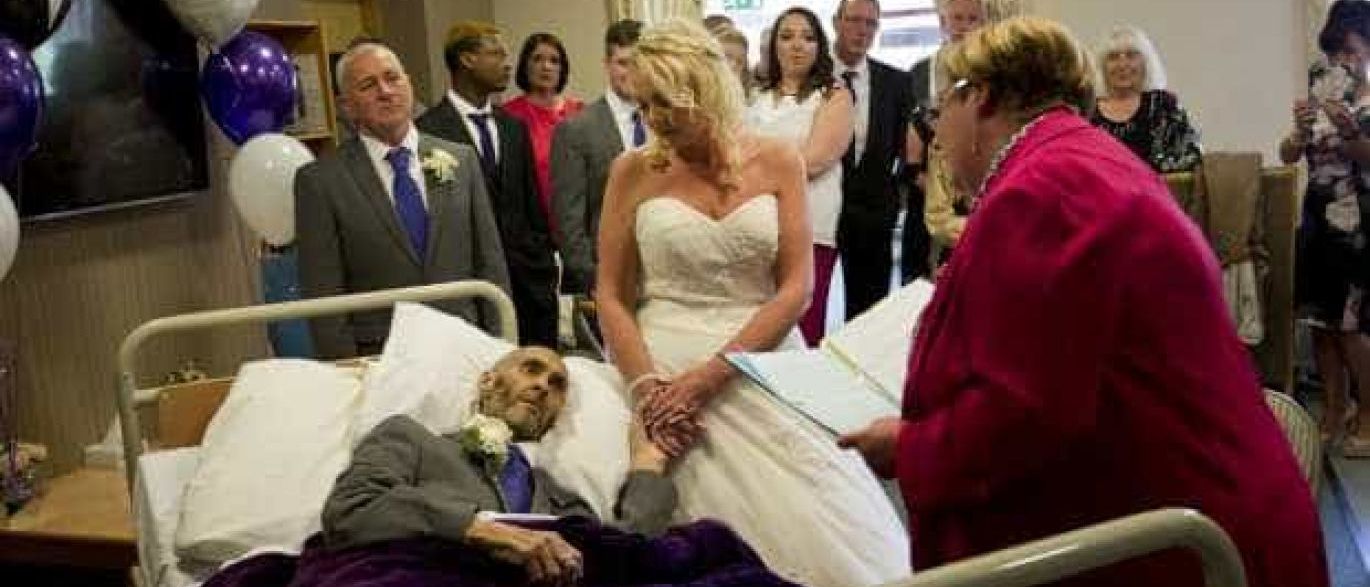 Casal obrigado a casar em 24 horas por causa de cancro terminal