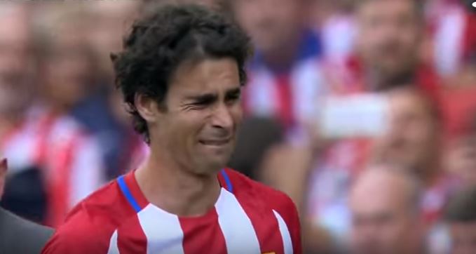 Tiago despediu-se em lágrimas do Atlético | VÍDEO