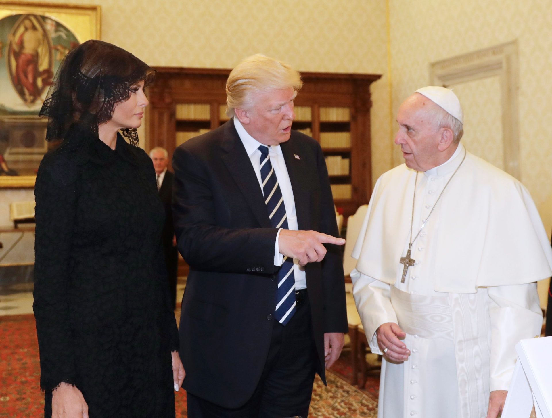 Trump sobre o Papa Francisco. “Ele tem qualquer coisa”