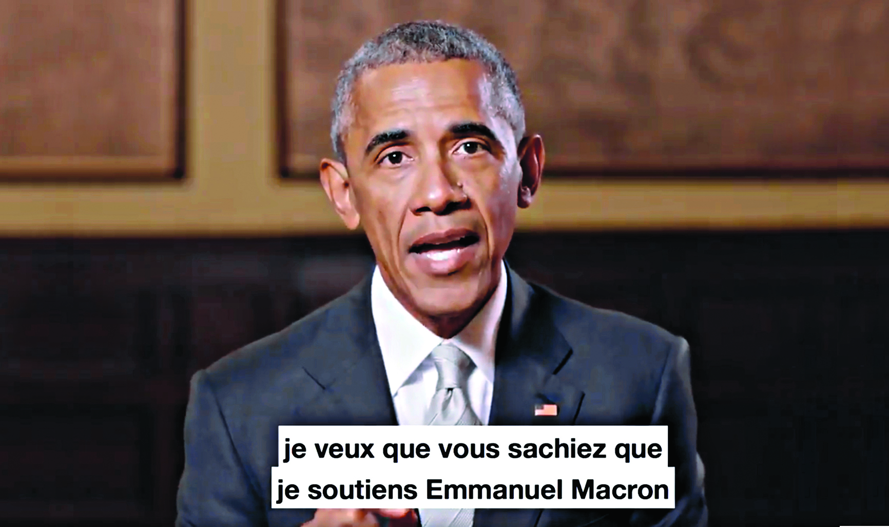 França. Barack Obama apoia Macron na reta final das eleições