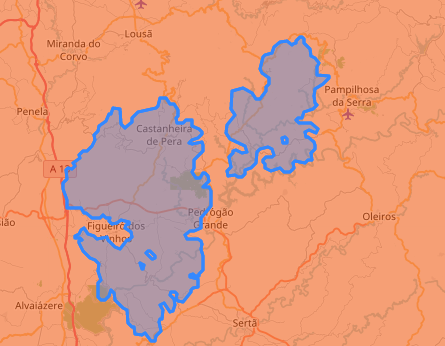 Fogos de Pedrógão Grande e Góis já consumiram mais de 40 mil hectares