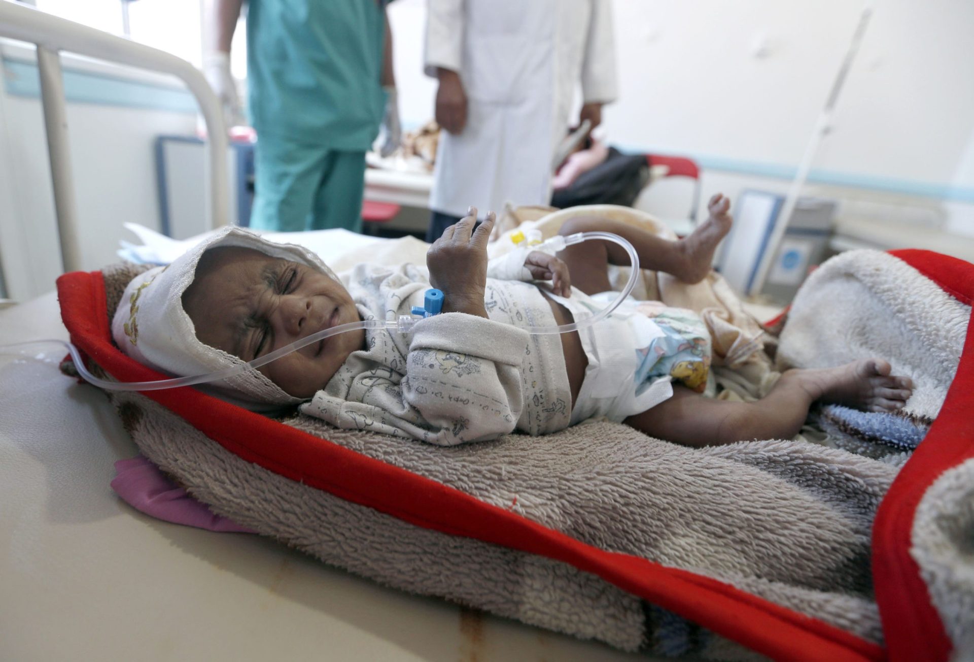 UNICEF alerta para surto de cólera no Iémen. Dez mil casos em três dias