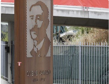Estátua do fundador do Benfica vandalizada