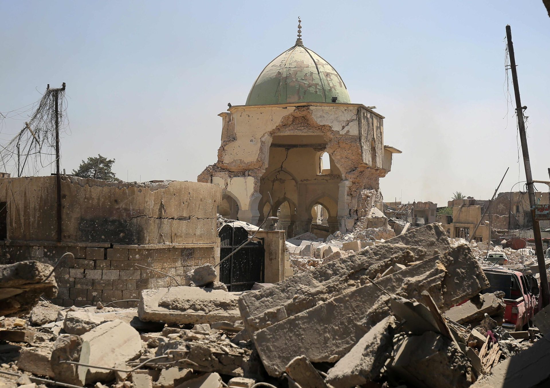 Mossul. Iraque captura ruínas da mesquita em que o Estado Islâmico se proclamou califado