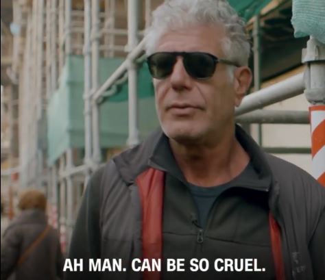 O comentário das peixeiras do Bolhão que deixou Bourdain envergonhado | VÍDEO