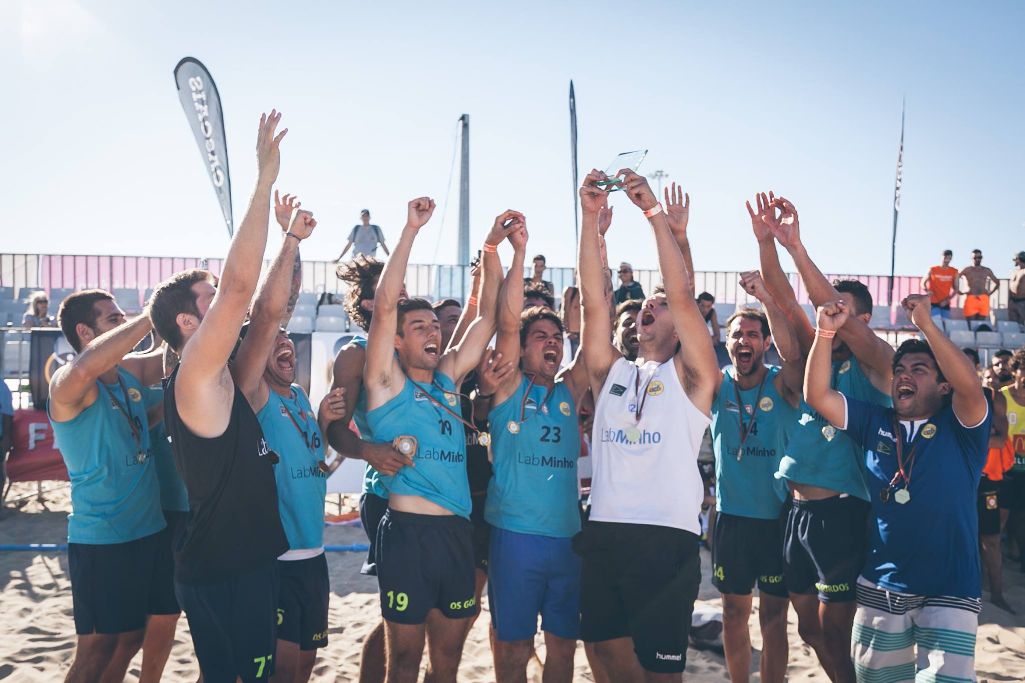 Andebol. Os Tigres sagram-se Campeões Nacionais de Andebol de Praia 2017