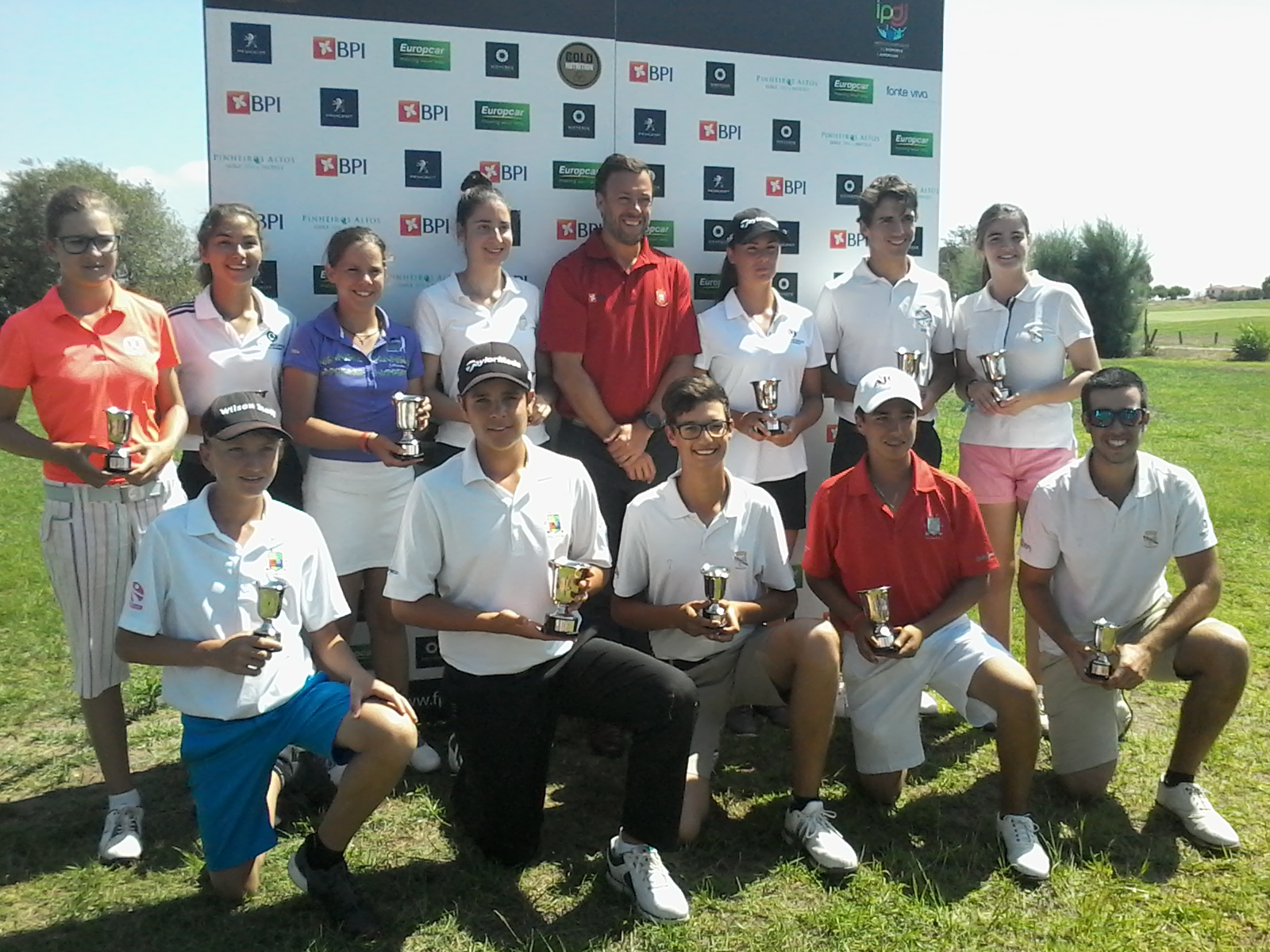 Golfe. Dois novos campeões no campeonato nacional de jovens