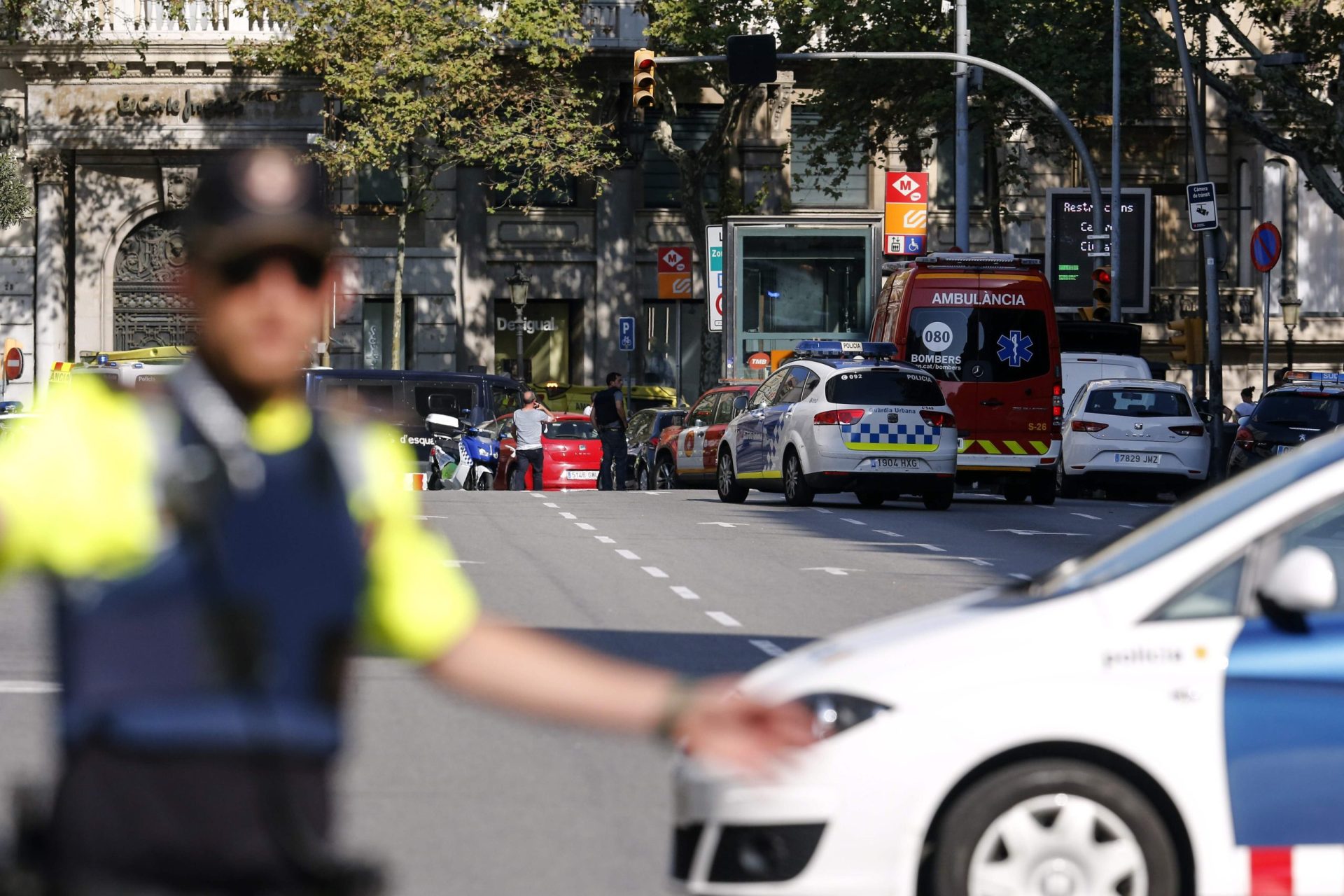 As reações ao atentado de Barcelona