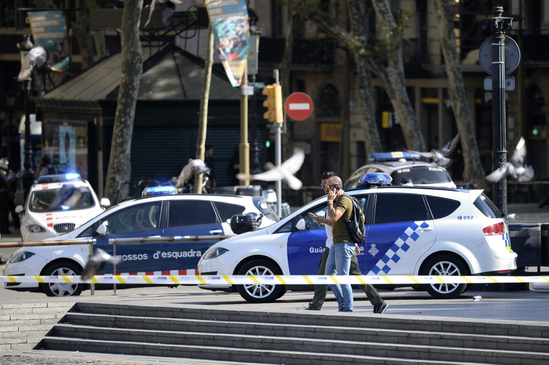 Barcelona. As imagens do atentado