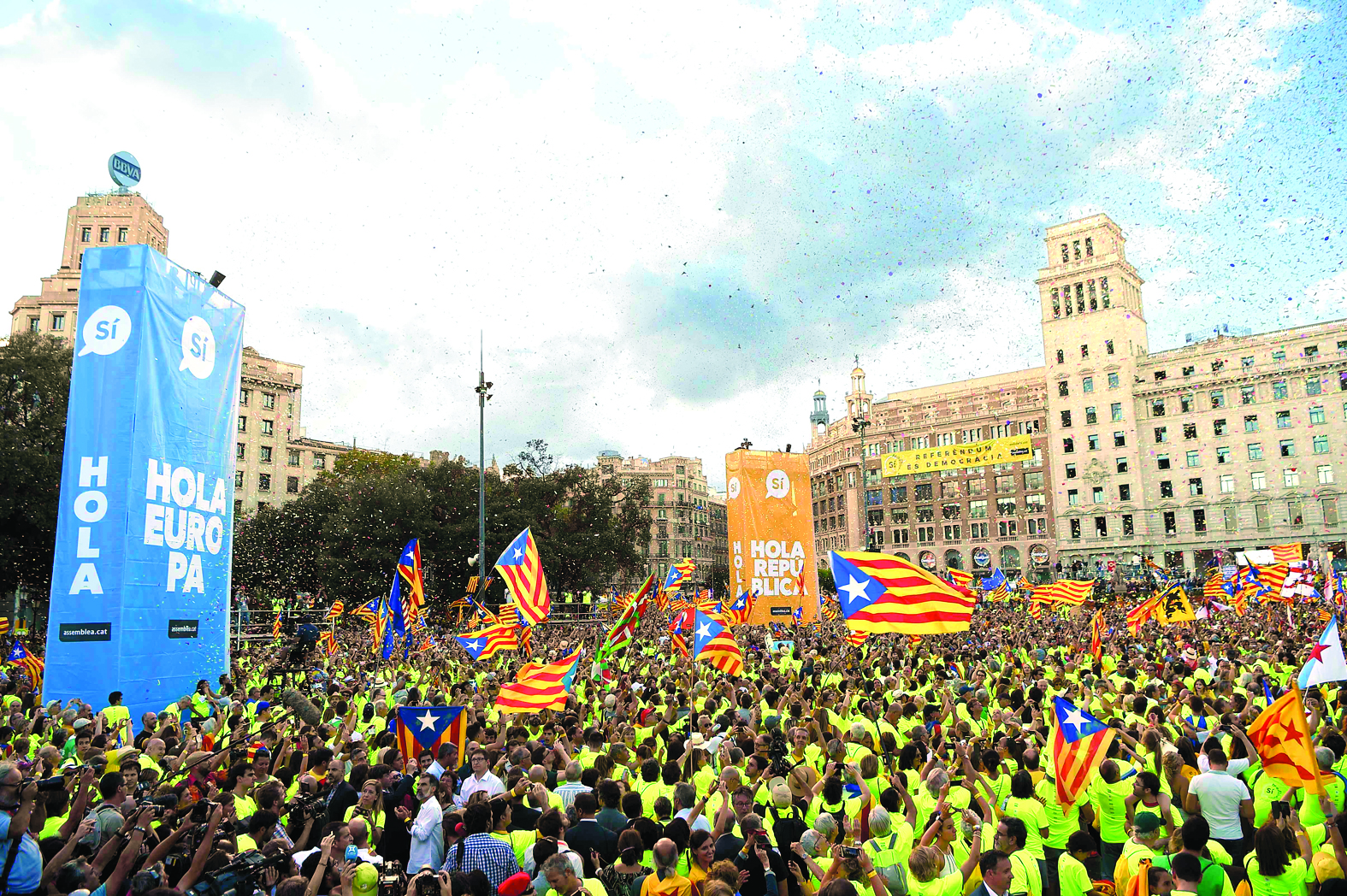 Catalunha. O unionismo abre as suas frentes de combate