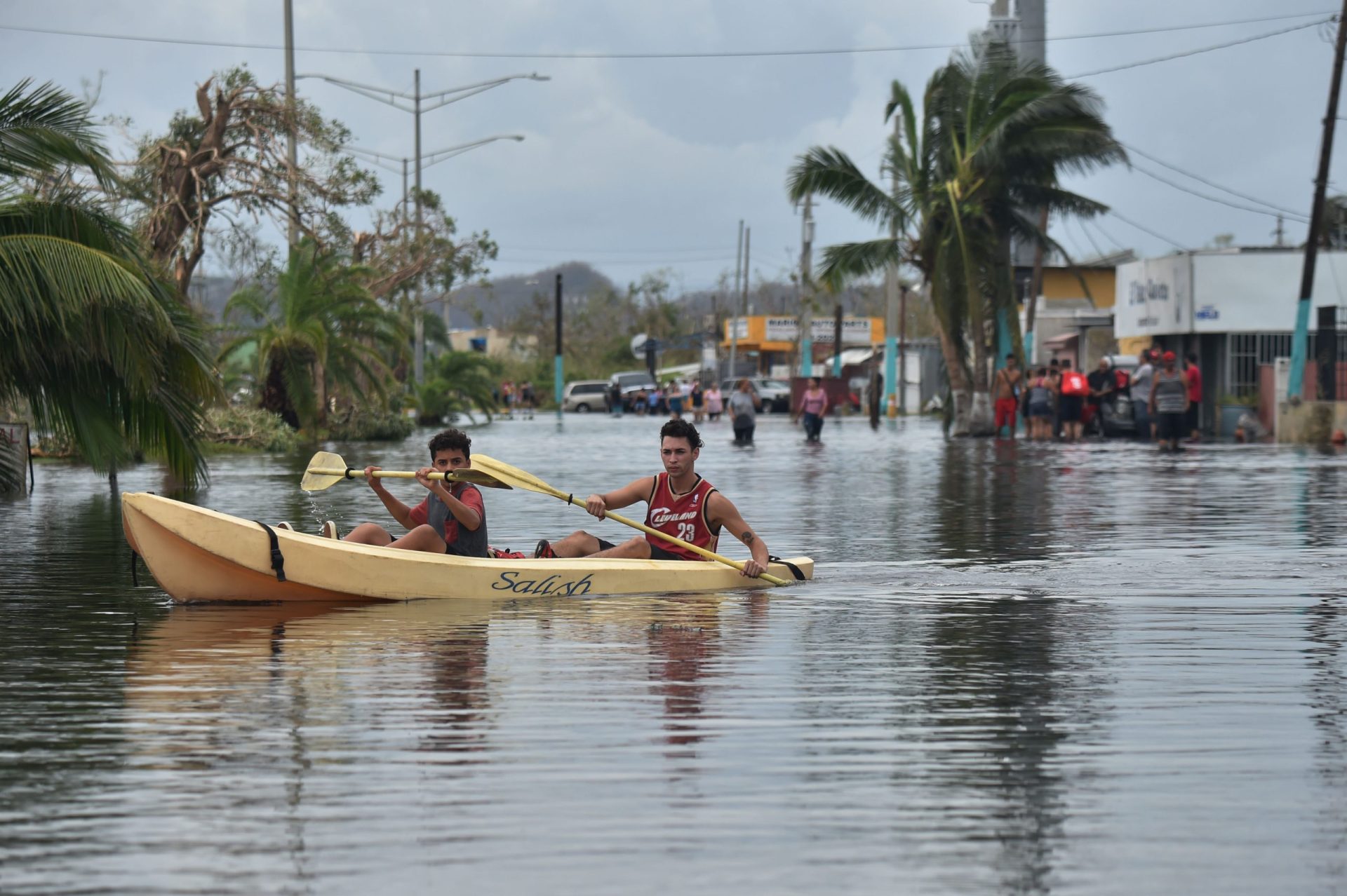 Porto Rico. Barragem cede no decorrer de evacuações no norte da ilha