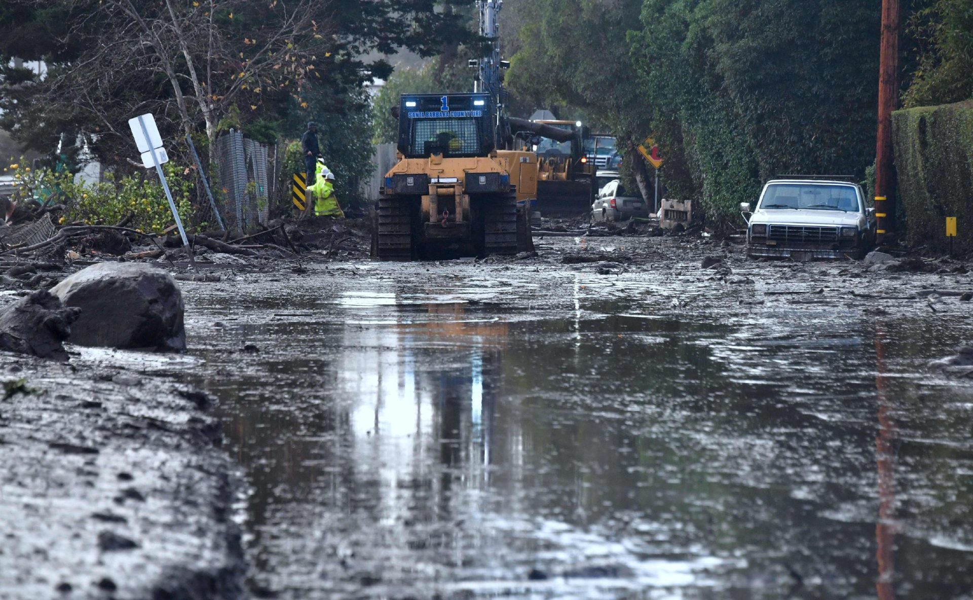 Califórnia. Chuva inunda área ardida e provoca 13 vítimas mortais