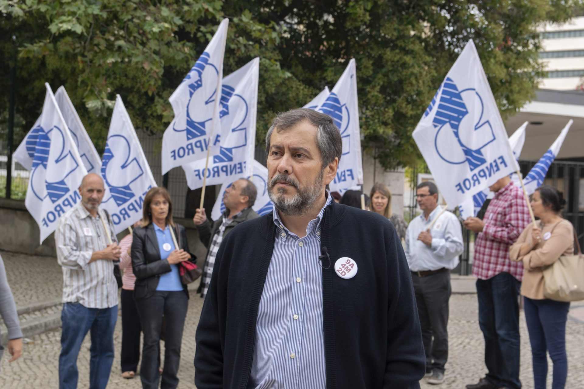 Fenprof junta-se à manifestação da CGTP e entrega pré-aviso de greve