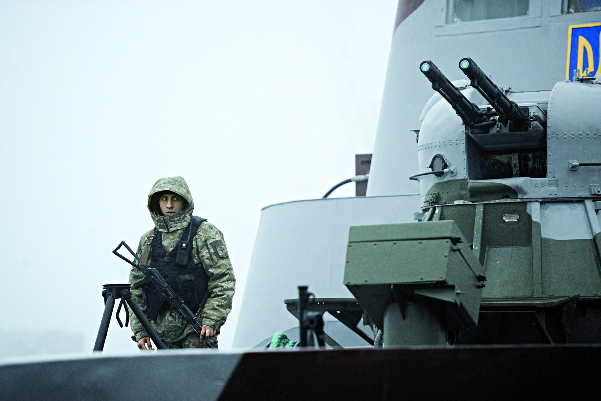 Ucrânia. Marinheiros ficarão detidos enquanto aguardam julgamento