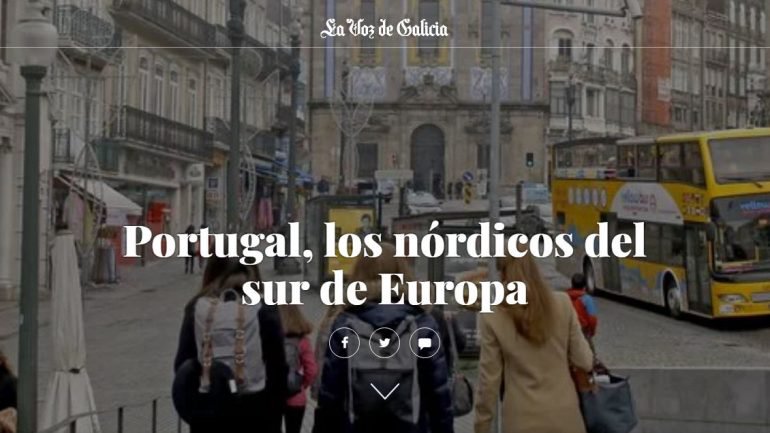 “Portugal, os nórdicos do sul da Europa”, dizem os espanhóis