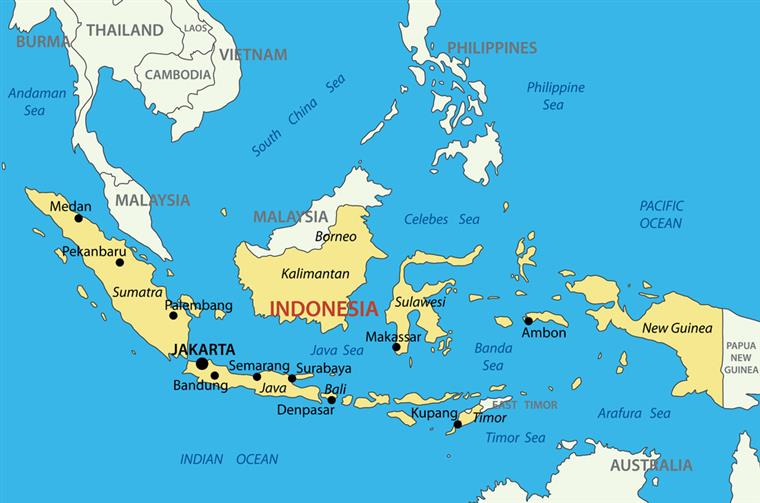 Sentido sismo de magnitude 6.4 na Indonésia