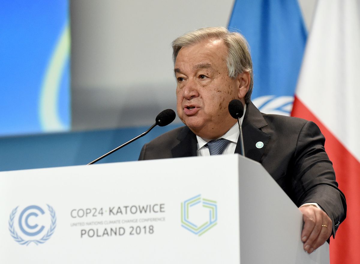 Alterações Climáticas. &#8220;Vamos ficar em apuros&#8221;, garante António Guterres