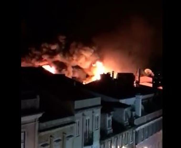 12 pessoas realojadas depois do incêndio em Lisboa