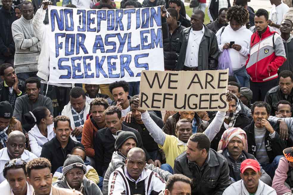 Israel ordena a refugiados africanos que deixem o país