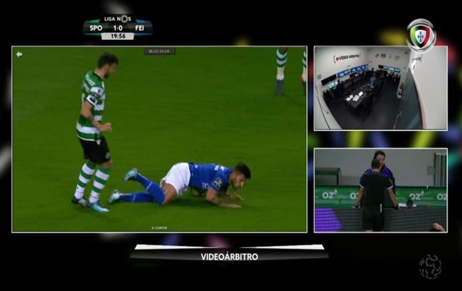 Videoárbitro anula golo ao Sporting&#8230;ao retardador
