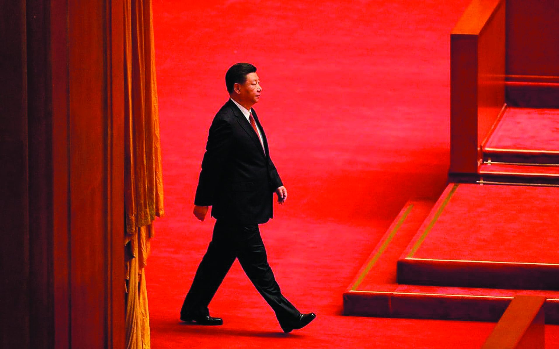 China. O Papa Xi não vai a lado nenhum