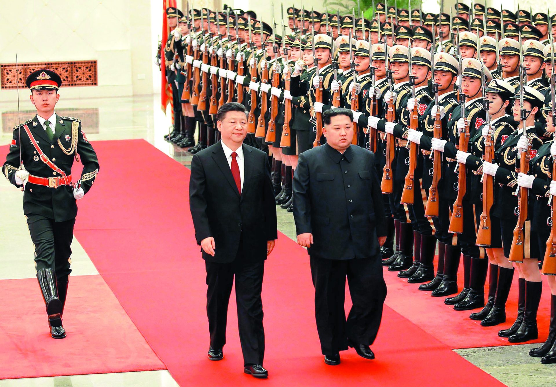 Diplomacia. Kim foi até Xi para sarar uma amizade preciosa