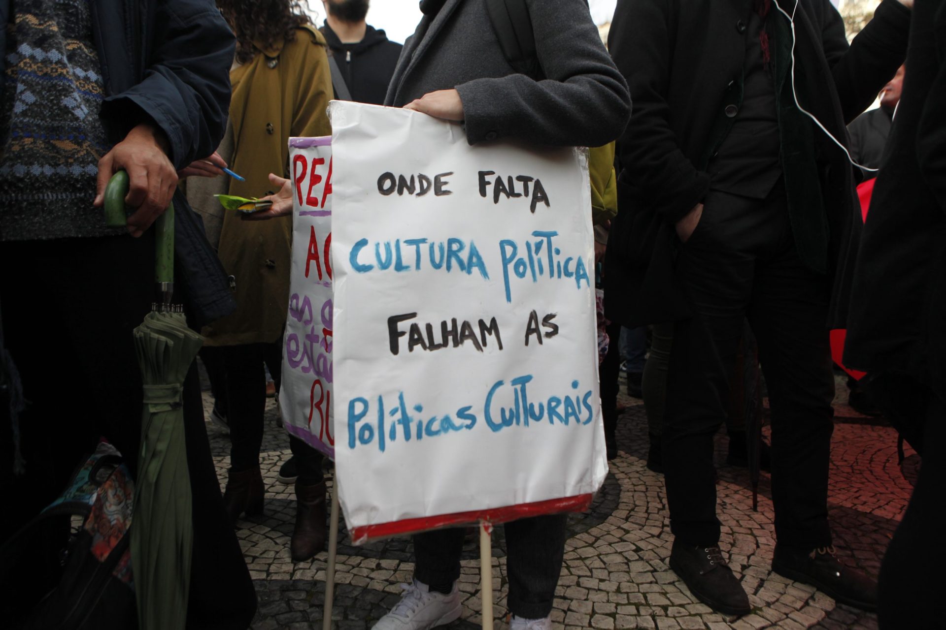 Protesto pela cultura |FOTOGALERIA