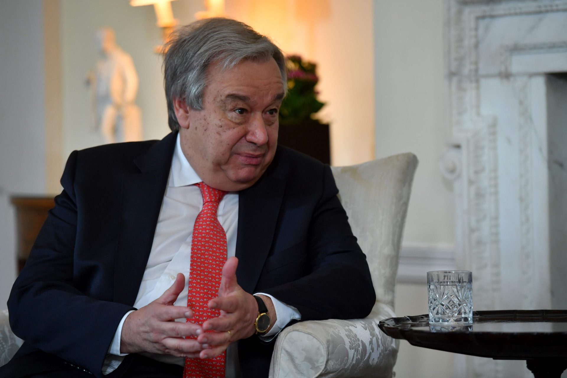 Marcelo convida Guterres para o Conselho de Estado