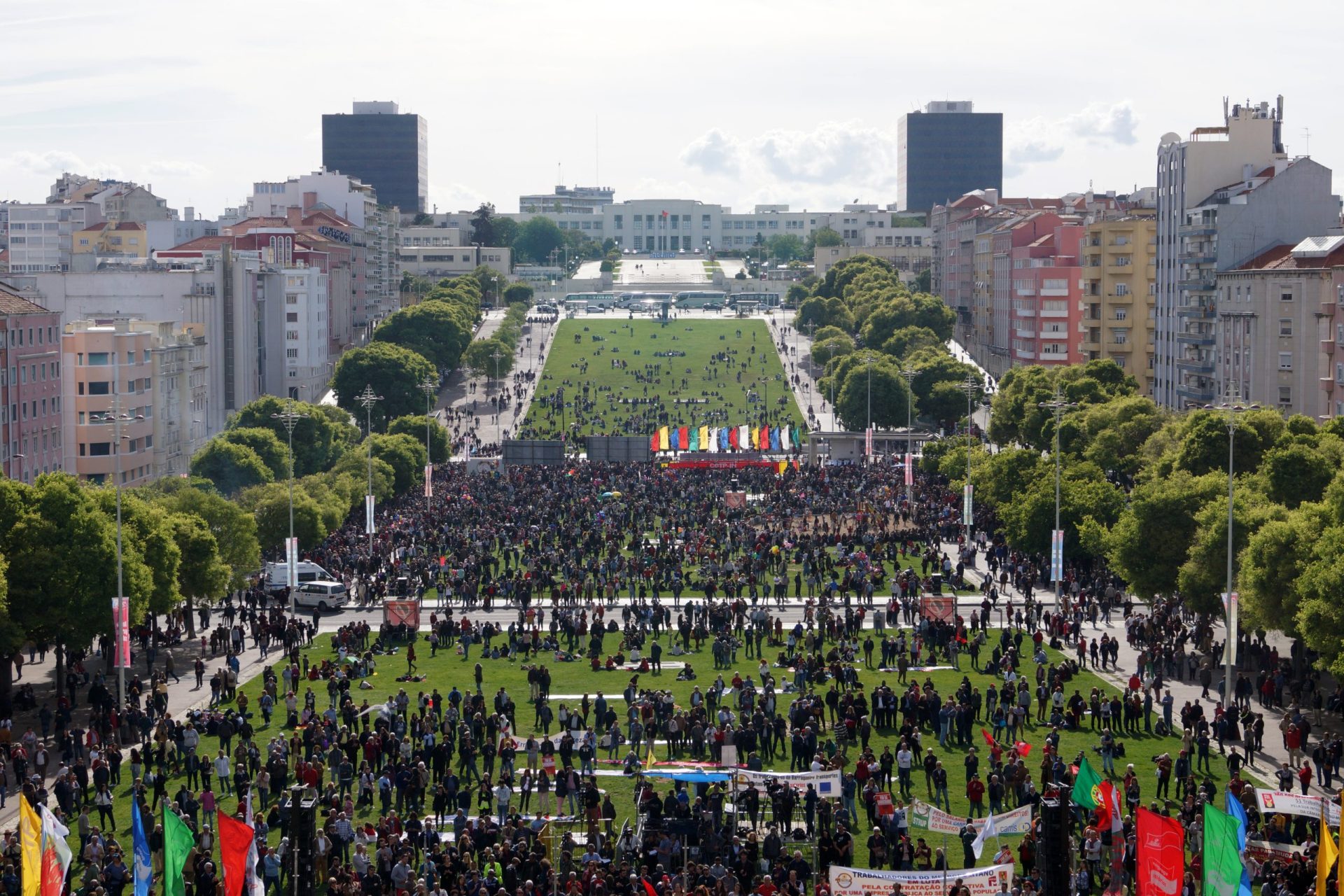 Manifestação do 1º de Maio em Lisboa (FOTOGALERIA)