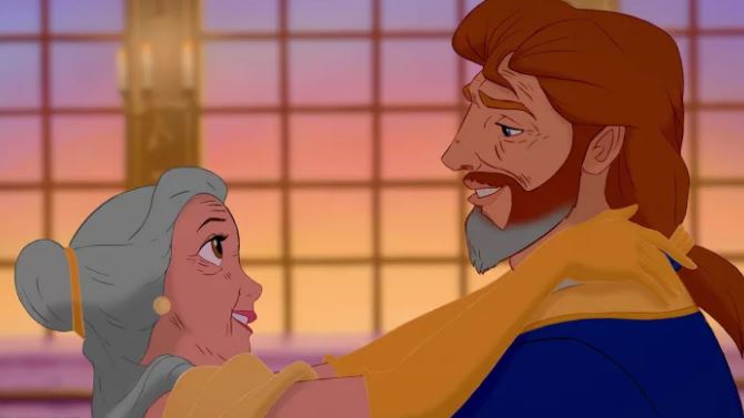 Já imaginou as princesas da Disney com mais de 65 anos?