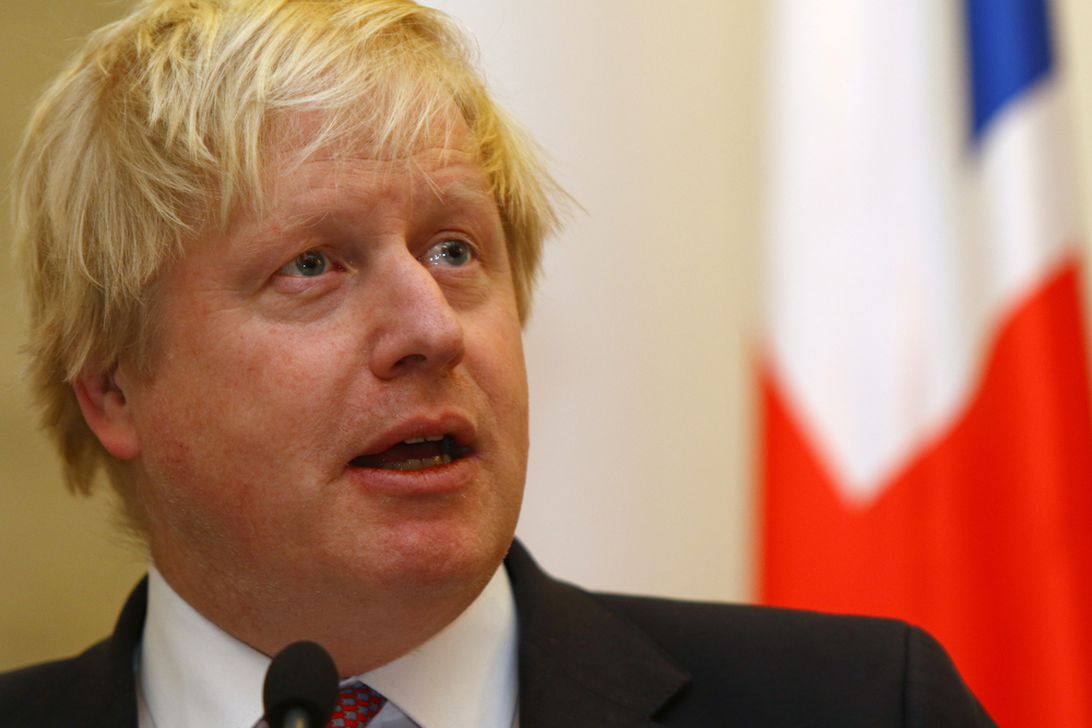 Boris Johnson esteve à conversa com falso primeiro-ministro