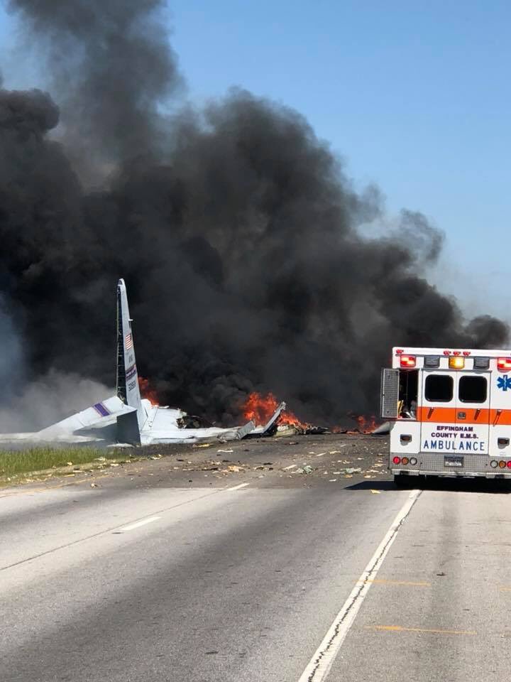 EUA. Queda de avião militar mata cinco pessoas