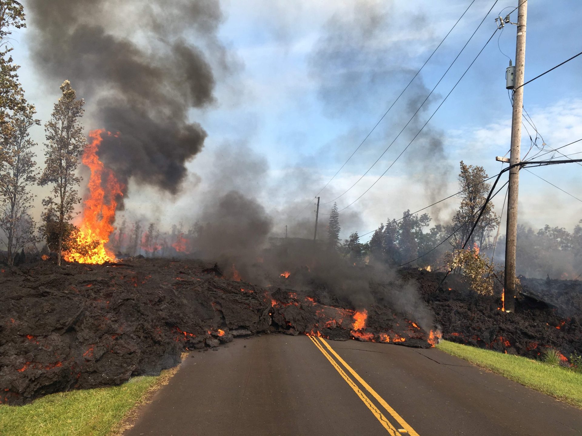 Havai. As imagens impressionantes da destruição causada pelo vulcão Kilauea | VÍDEO