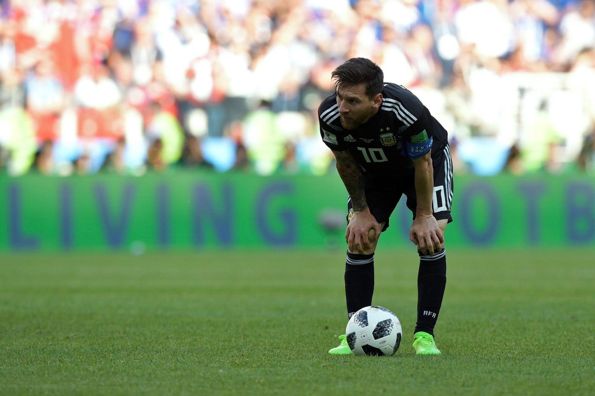 Argentina &#8211; Islândia. Futebol sem bola