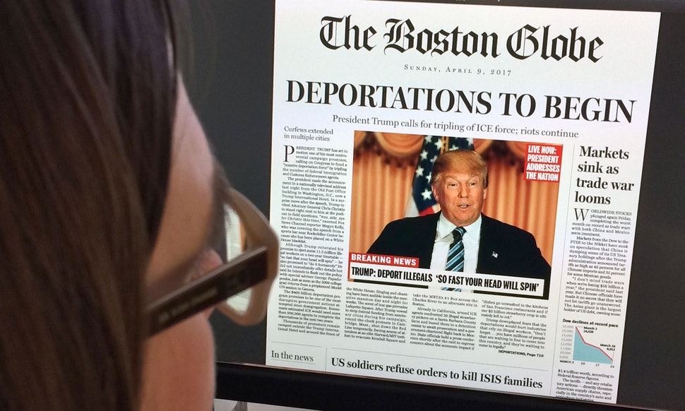EUA. Mais de 300 jornais responderam aos ataques de Trump contra a imprensa